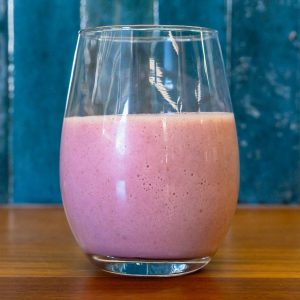 Vanilla-Strawberry Milkshake