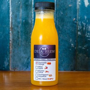 Fresh Orange Juice Bottle