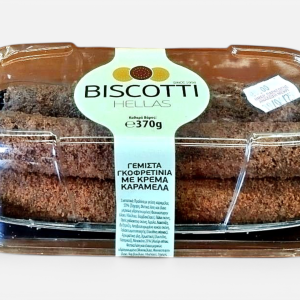 Wafer Rolls with caramel filling 370gr/10pieces