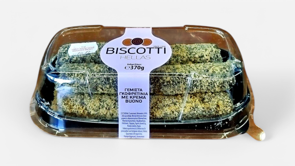 Wafer Rolls with Bueno Cream 370gr/10pieces