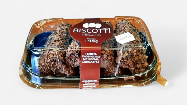 Wafer Rolls with Chocolate Cream Filling 370gr/10pieces