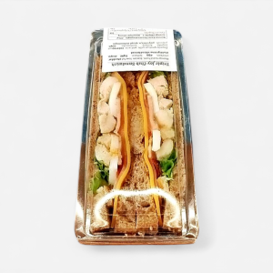 Egg Bacon Slice Triangle