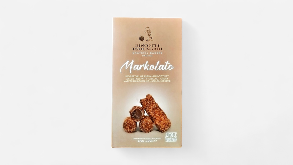 Wafer Rolls With HazelNut Cream Filling/5pieces