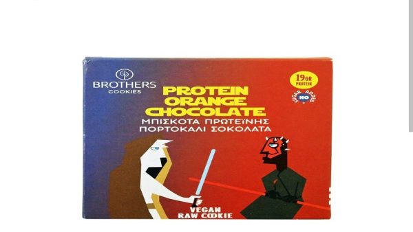 Protein Orange Chocolate Vegan Raw Cookies